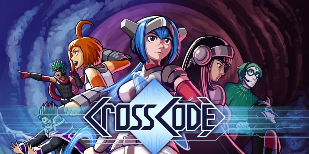 CrossCodeのゲームタイトル画像